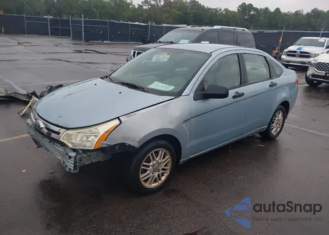 2008 Ford Focus Se/Ses from USA, damaged, VIN 1FAHP35N98W221373
